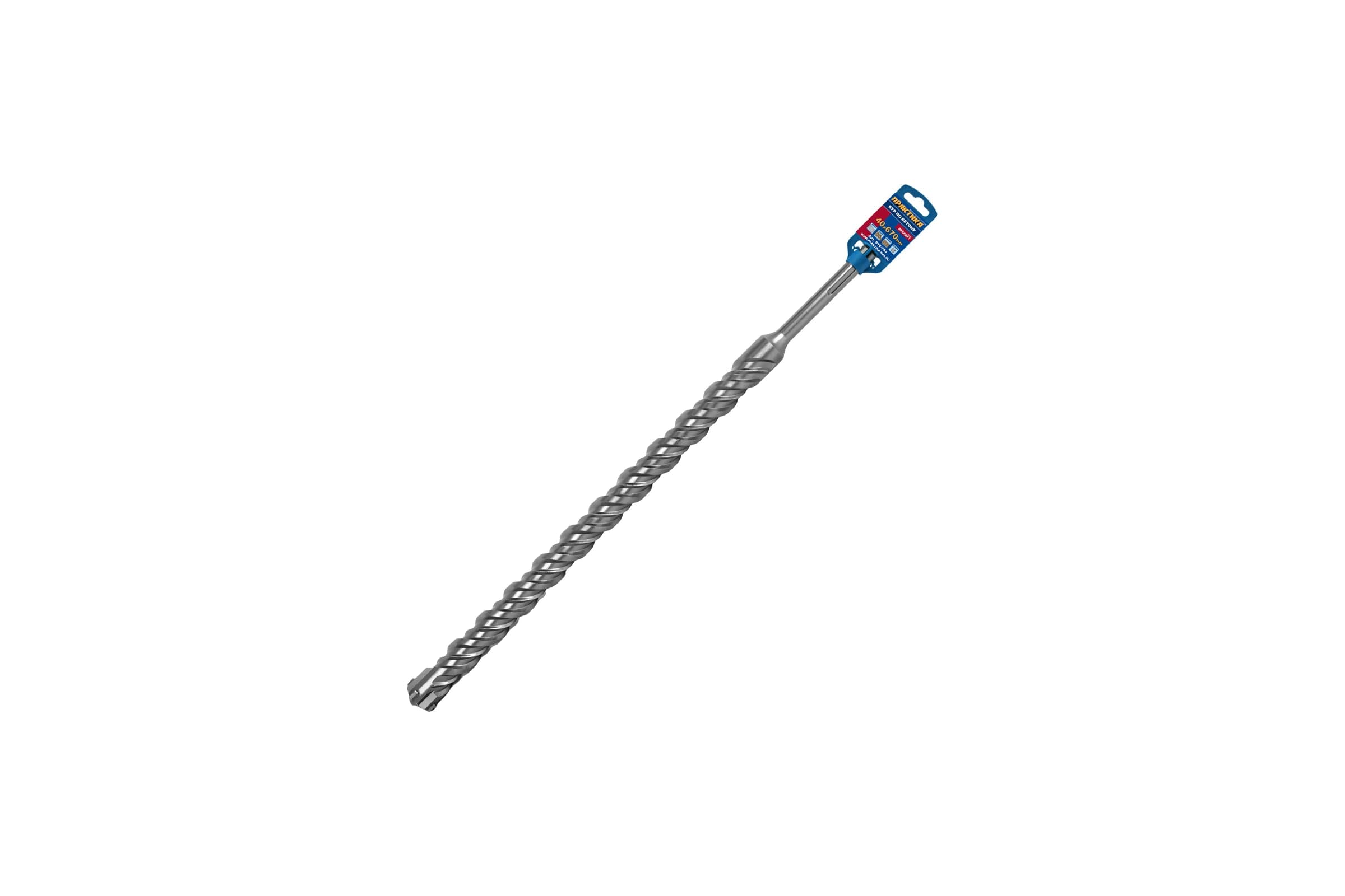 Бур Практика SDS-MAX 40×530/670 мм по бетону