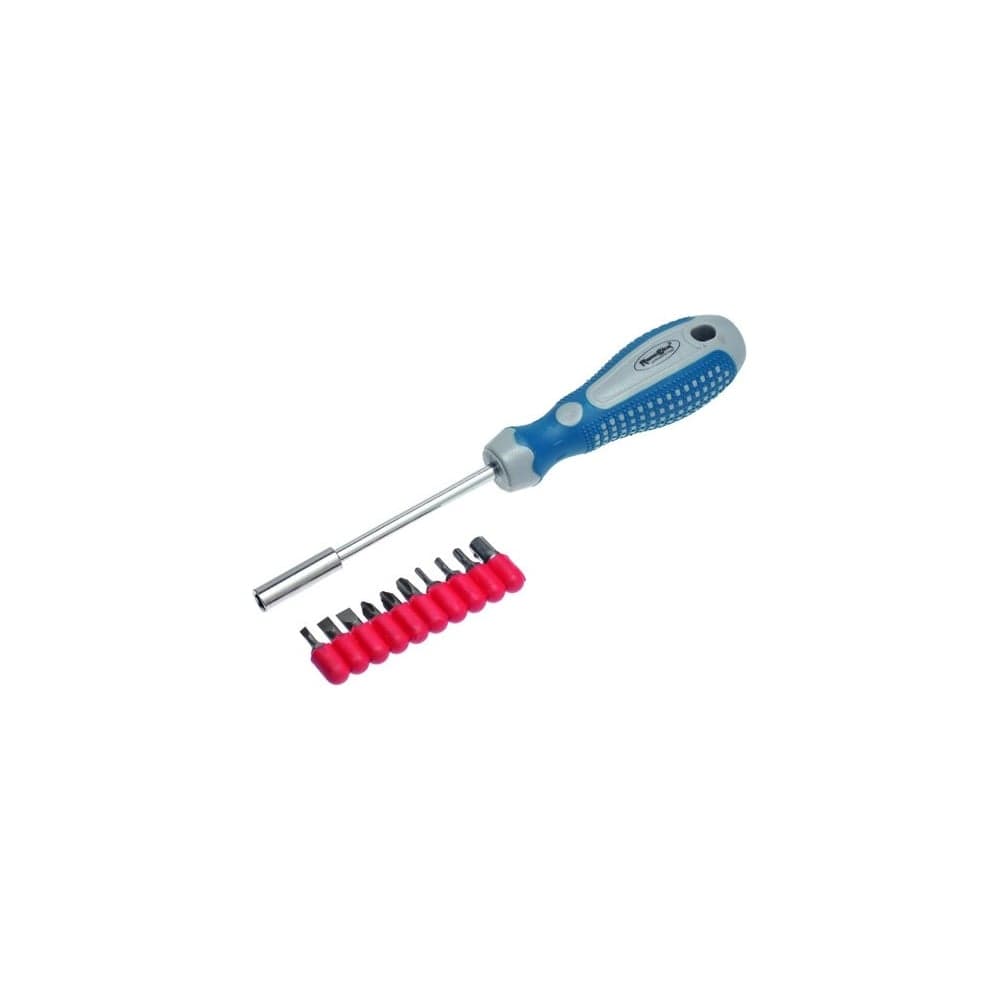 Рукоятка отверточная РемоКолор professional 1/4", 11 предметов