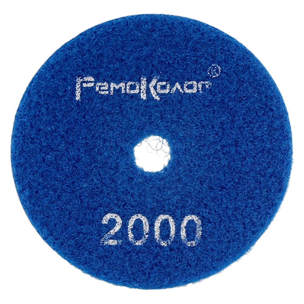 Круг алмазный гибкий РемоКолор Черепашка, 100 мм, №2000, влажная шлифовка