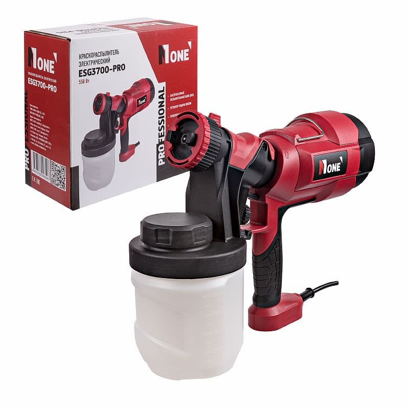 Краскопульт электрический ESG3700-PRO 550 Вт 4