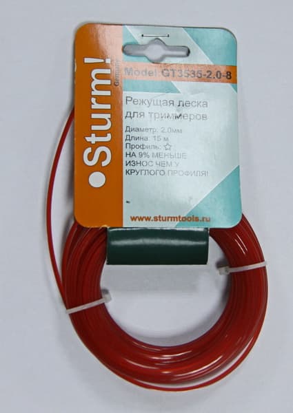 Леска для триммера Sturm GT3535-2.0-8 2,0 мм