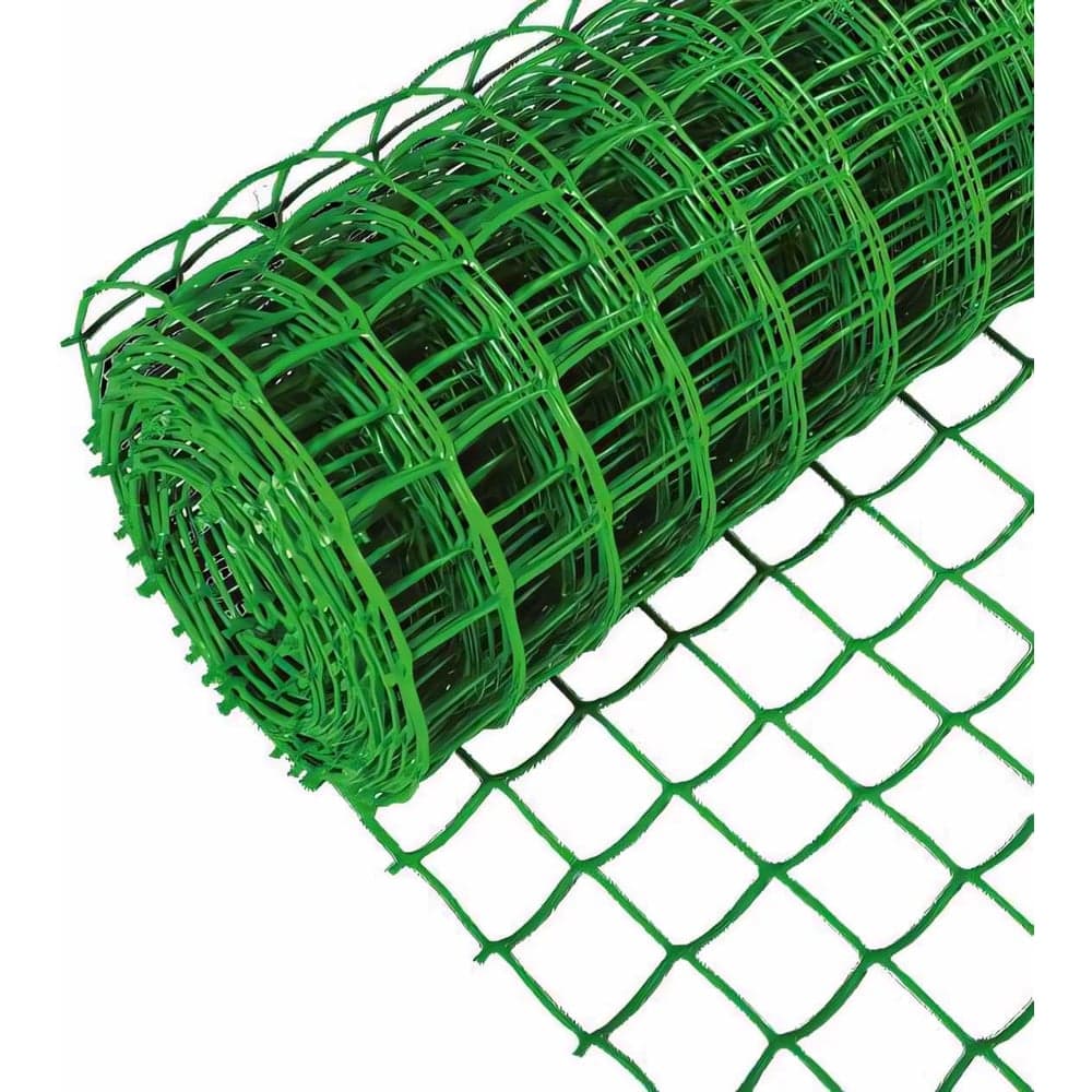 Сетка садовая заборная пластиковая, ячейка 33×33 мм, 1×20 м