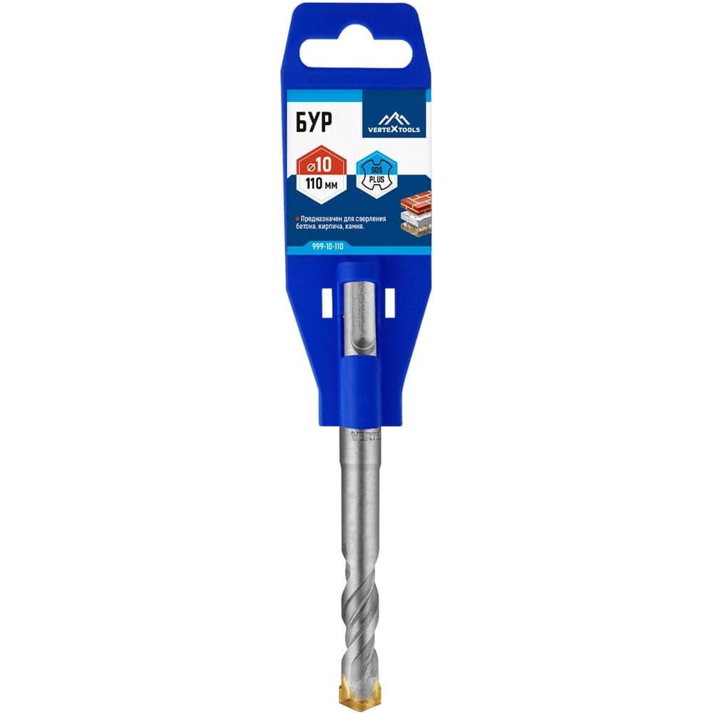 Бур VERTEXTOOLS SDS Plus 10×110 мм по бетону