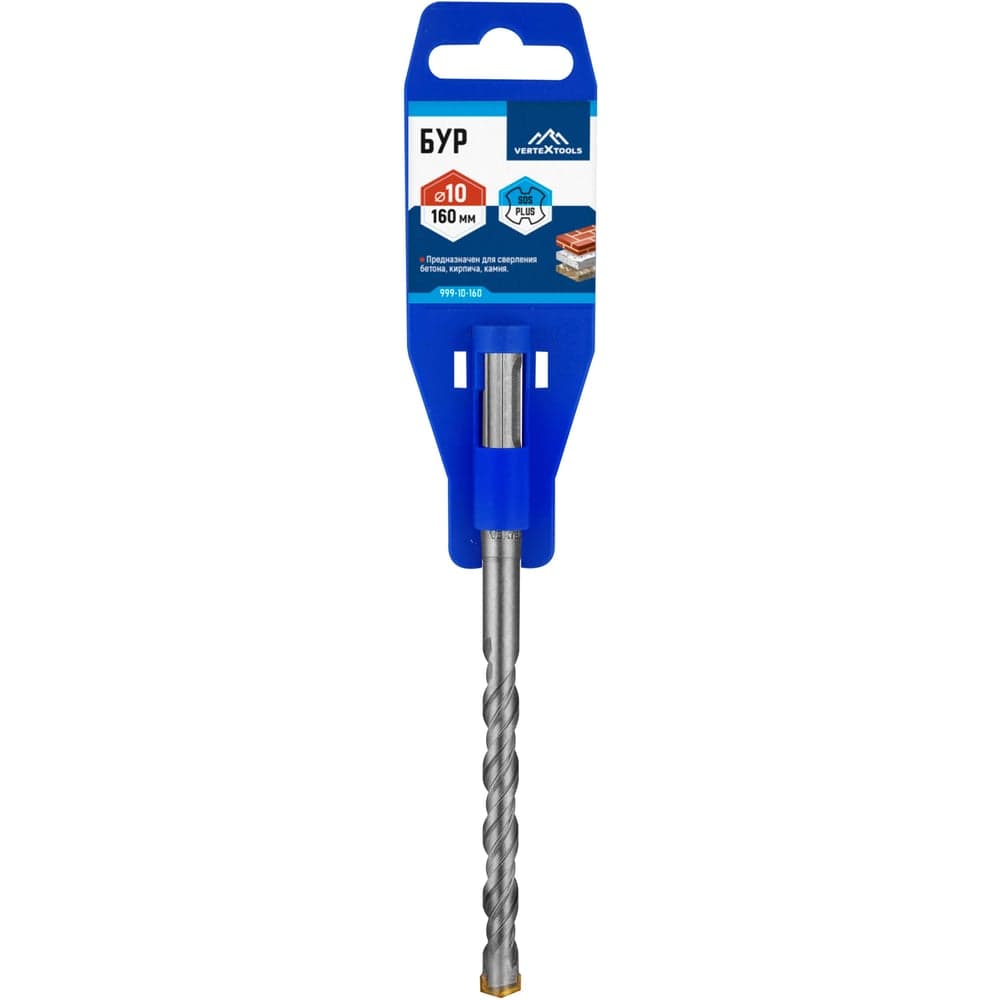 Бур VERTEXTOOLS SDS Plus 10×160 мм по бетону