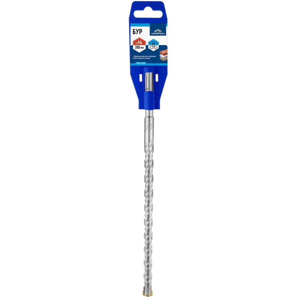 Бур VERTEXTOOLS SDS Plus 14×310 мм по бетону