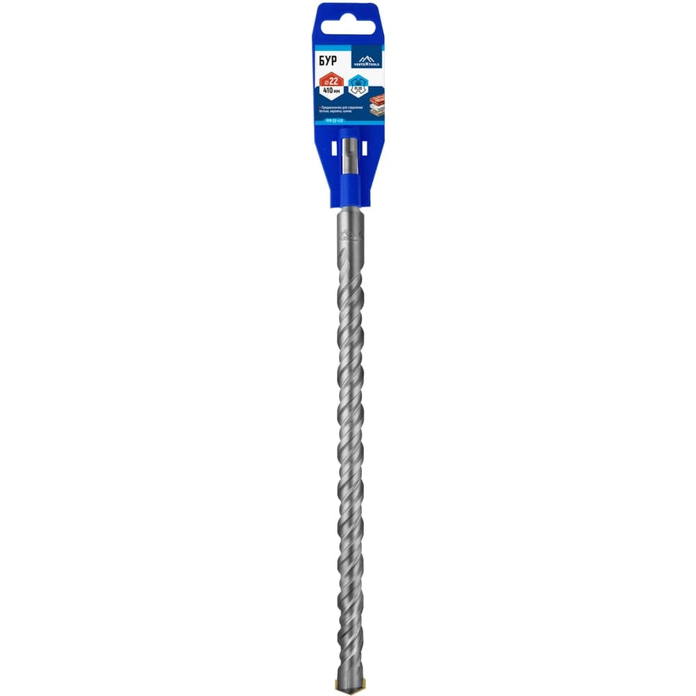 Бур VERTEXTOOLS SDS Plus 22×410 мм по бетону