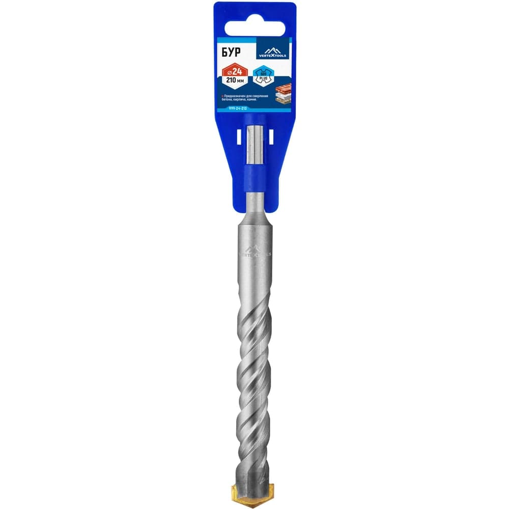 Бур VERTEXTOOLS SDS Plus 24×210 мм по бетону