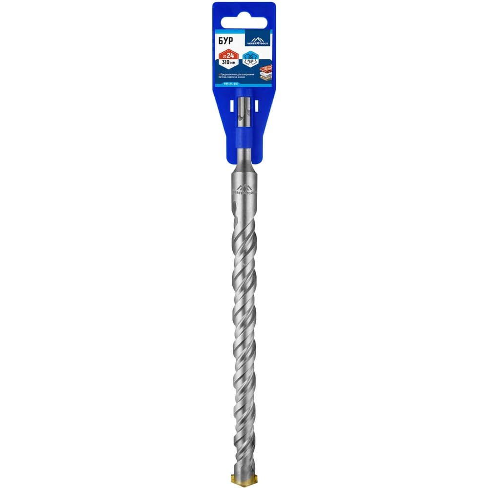 Бур VERTEXTOOLS SDS Plus 24×310 мм по бетону