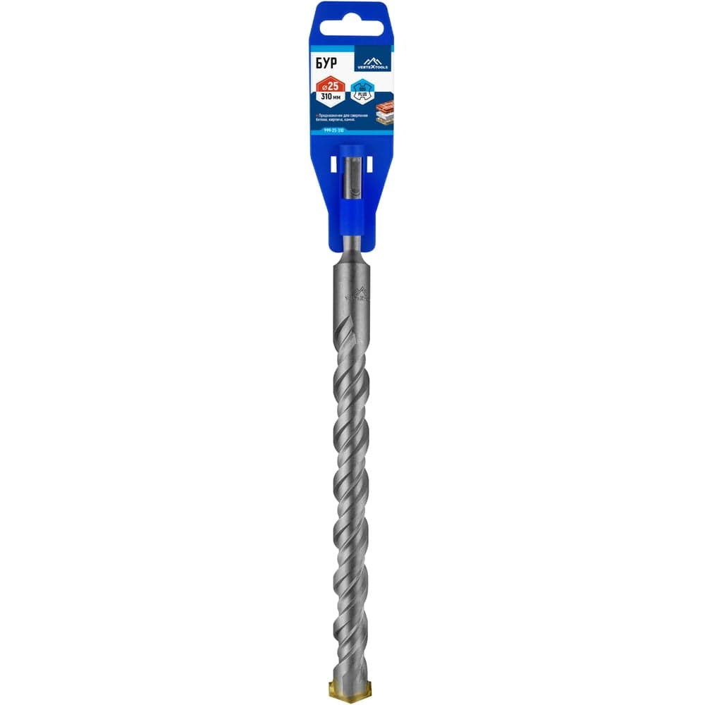 Бур VERTEXTOOLS SDS Plus 25×310 мм по бетону