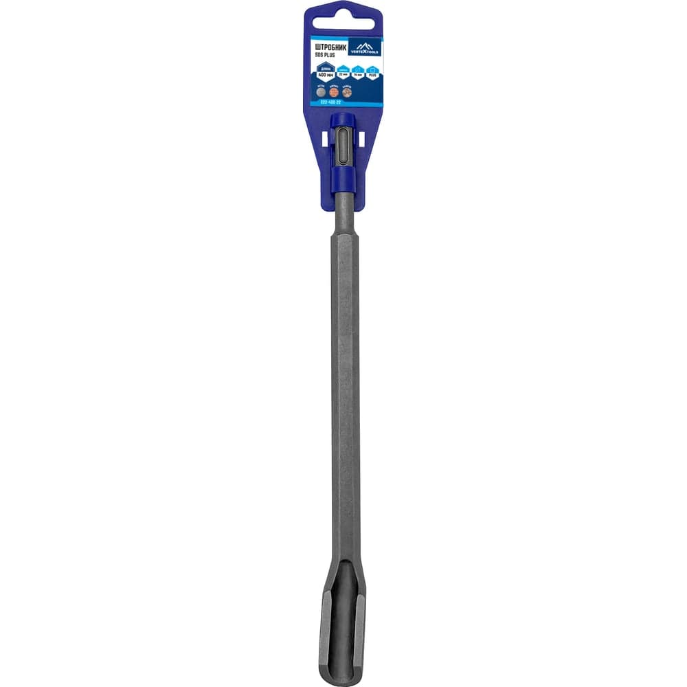 Штробник VERTEXTOOLS SDS Plus 14×400 мм, ширина 22 мм