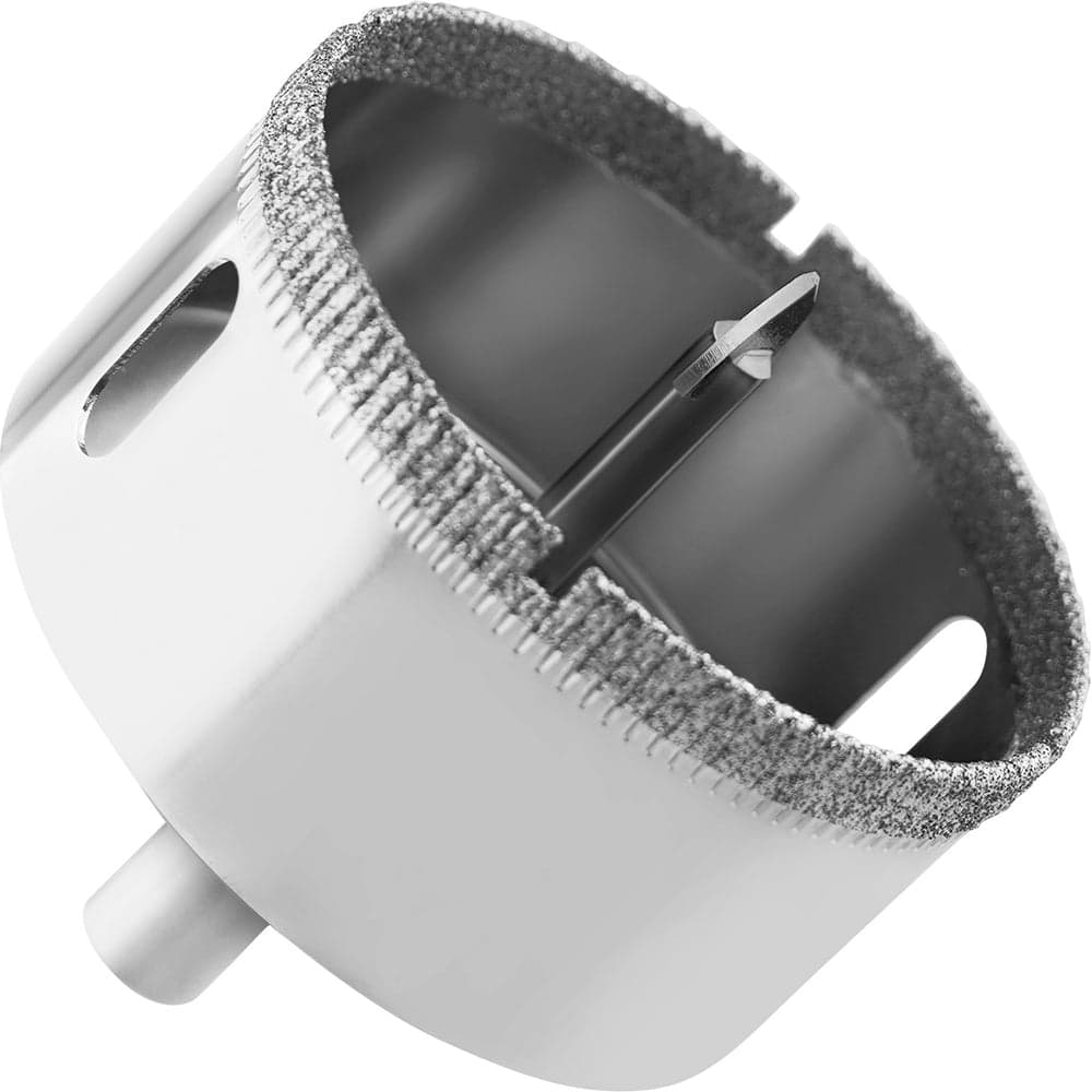 Коронка по стеклу VERTEXTOOLS Ø60×55 мм, с центрирующим сверлом