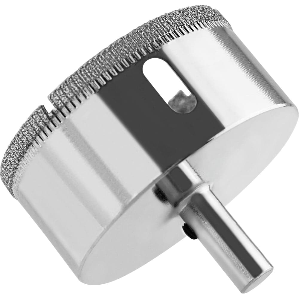 Коронка по стеклу VERTEXTOOLS Ø65×55 мм, с центрирующим сверлом