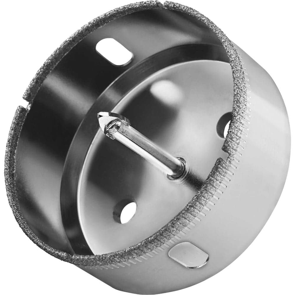 Коронка по стеклу VERTEXTOOLS Ø68×55 мм, с центрирующим сверлом