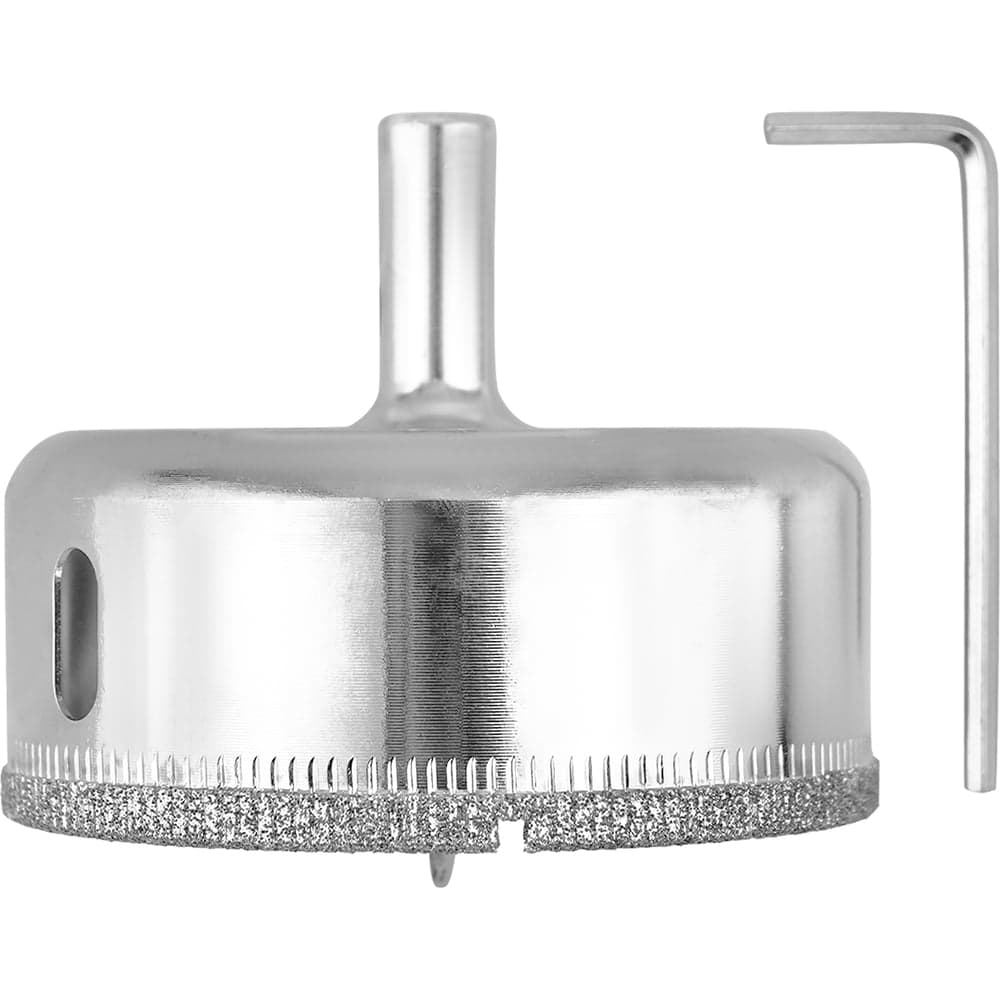 Коронка по стеклу VERTEXTOOLS Ø70×55 мм, с центрирующим сверлом