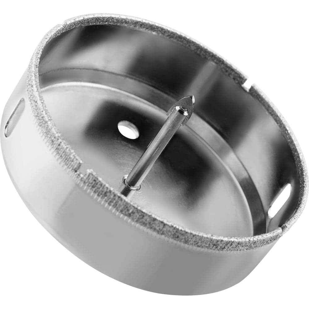 Коронка по стеклу VERTEXTOOLS Ø90×55 мм, с центрирующим сверлом