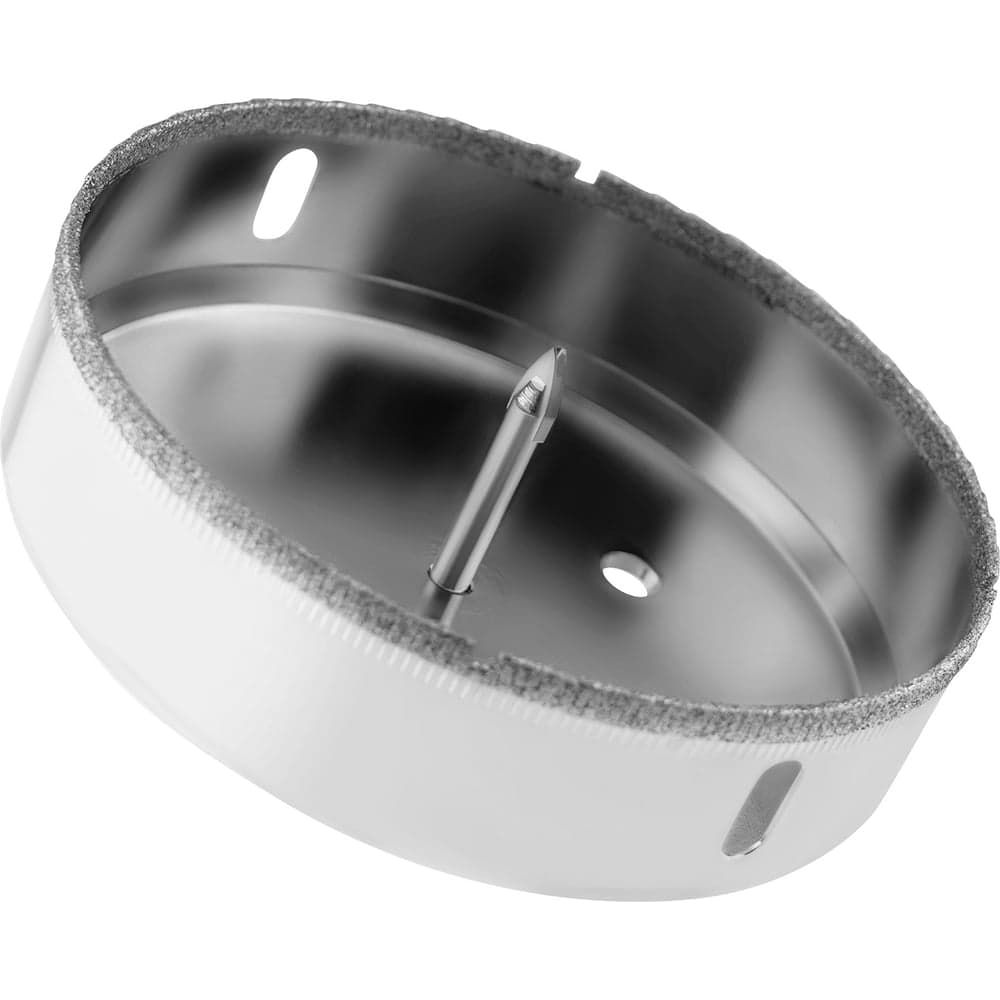 Коронка по стеклу VERTEXTOOLS Ø105×55 мм, с центрирующим сверлом