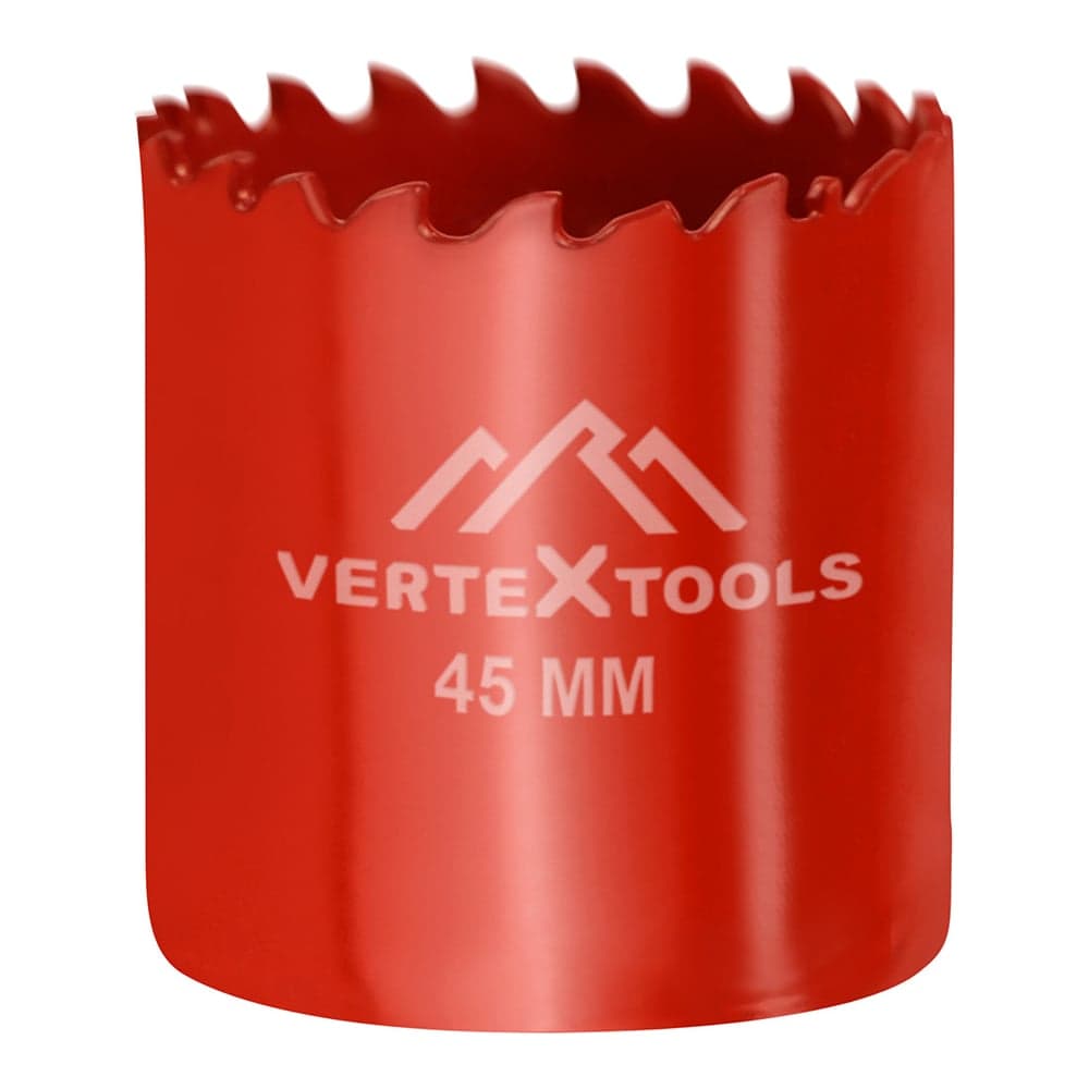 Коронка биметаллическая по металлу VERTEXTOOLS Ø45 мм