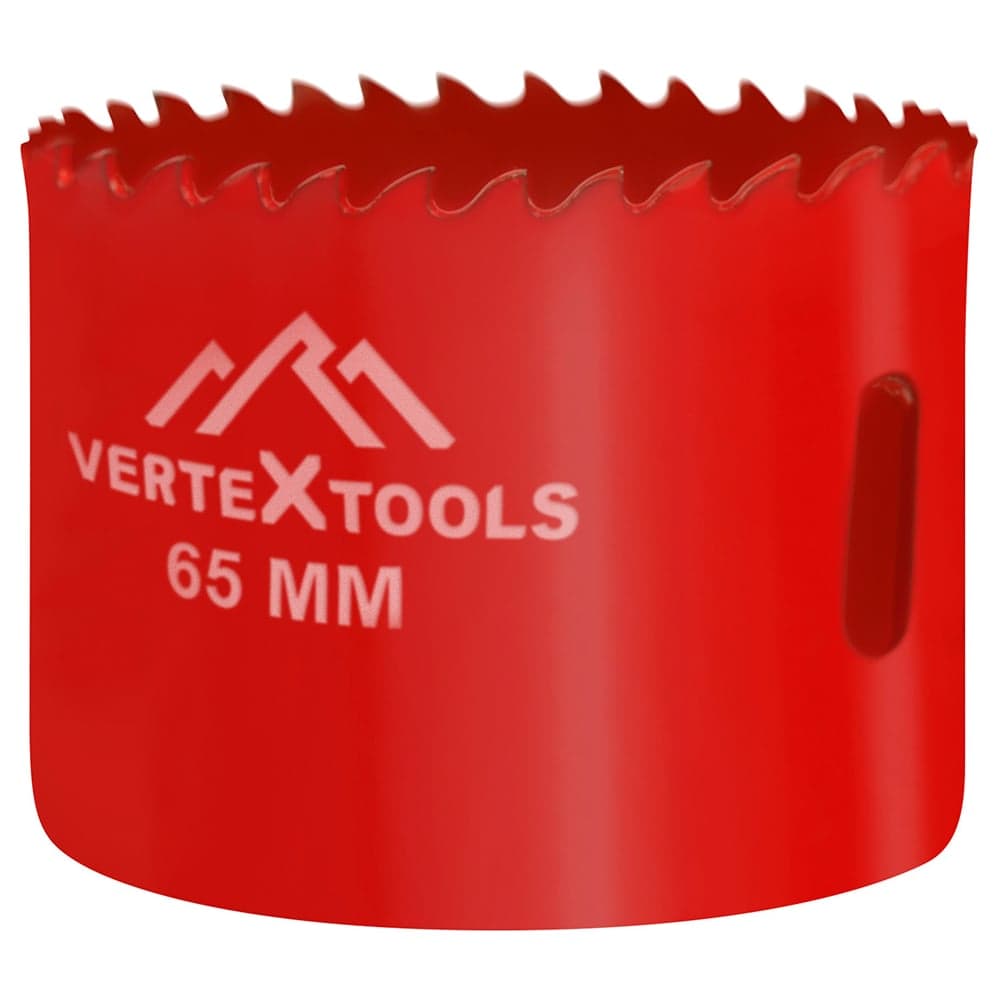 Коронка биметаллическая по металлу VERTEXTOOLS Ø65 мм