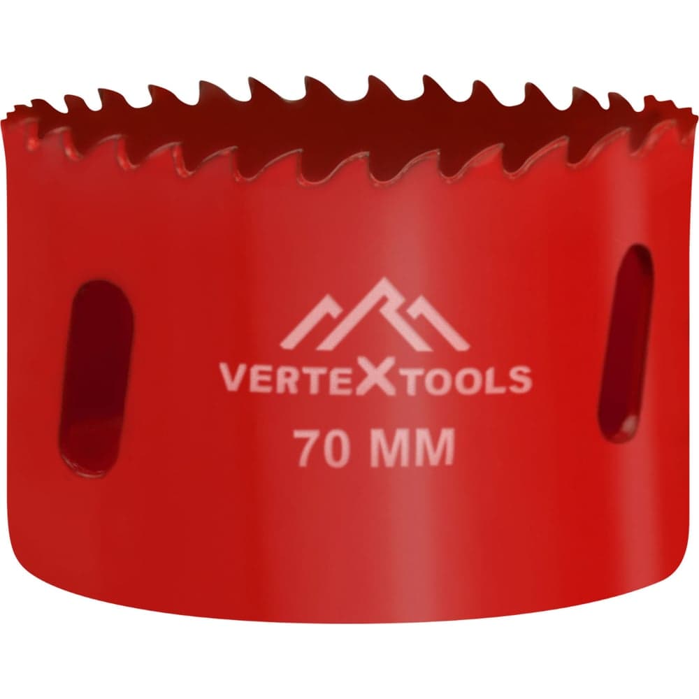 Коронка биметаллическая VERTEXTOOLS по металлу Ø70 мм