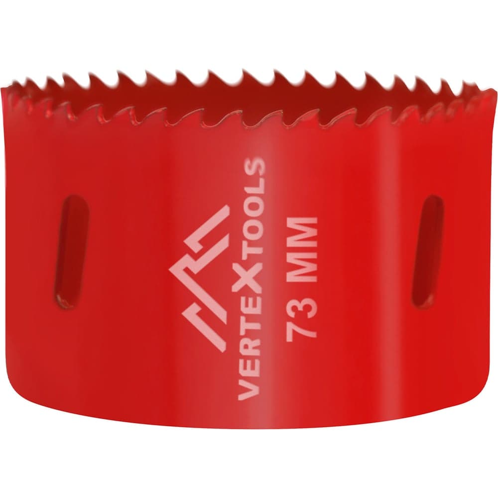 Коронка биметаллическая VERTEXTOOLS по металлу Ø73 мм