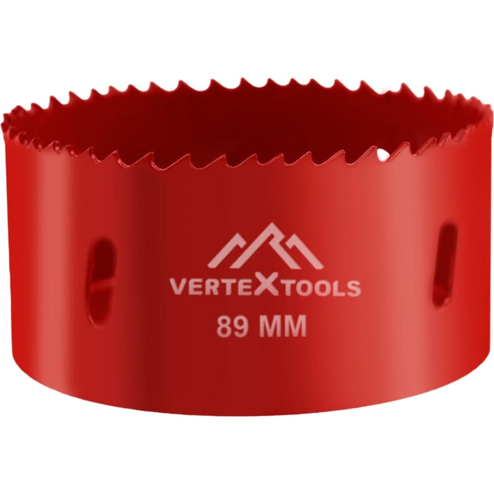Коронка биметаллическая VERTEXTOOLS по металлу Ø89 мм