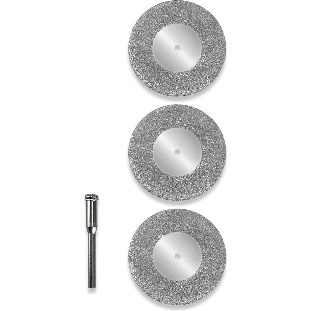 Диск алмазный для гравера VERTEXTOOLS 20×3 мм, 3 шт
