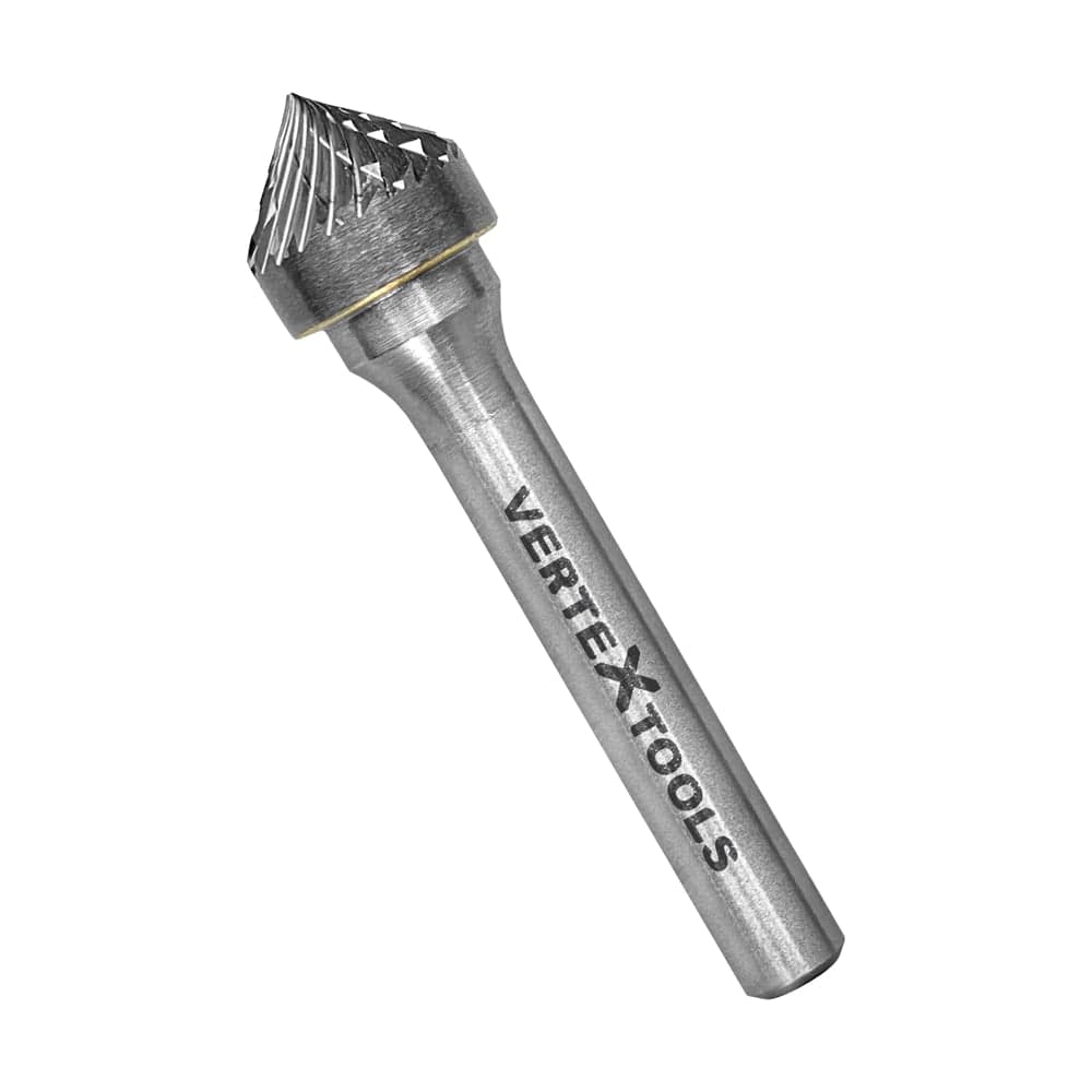 Борфреза-зенкер VERTEXTOOLS тип K 90° Ø12 мм, твердосплав, по металлу