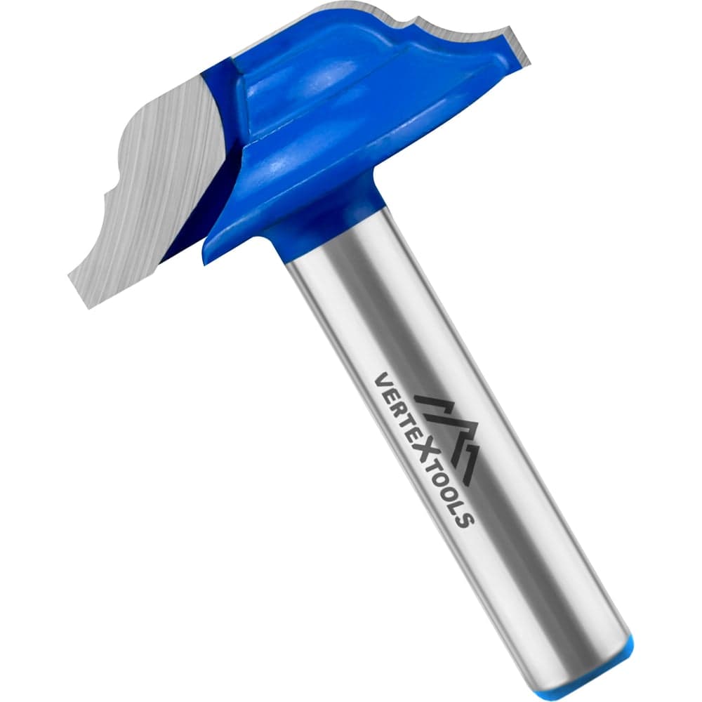 Фреза кромочная калевочная VERTEXTOOLS Ø34×10 мм, хвостовик 8 мм