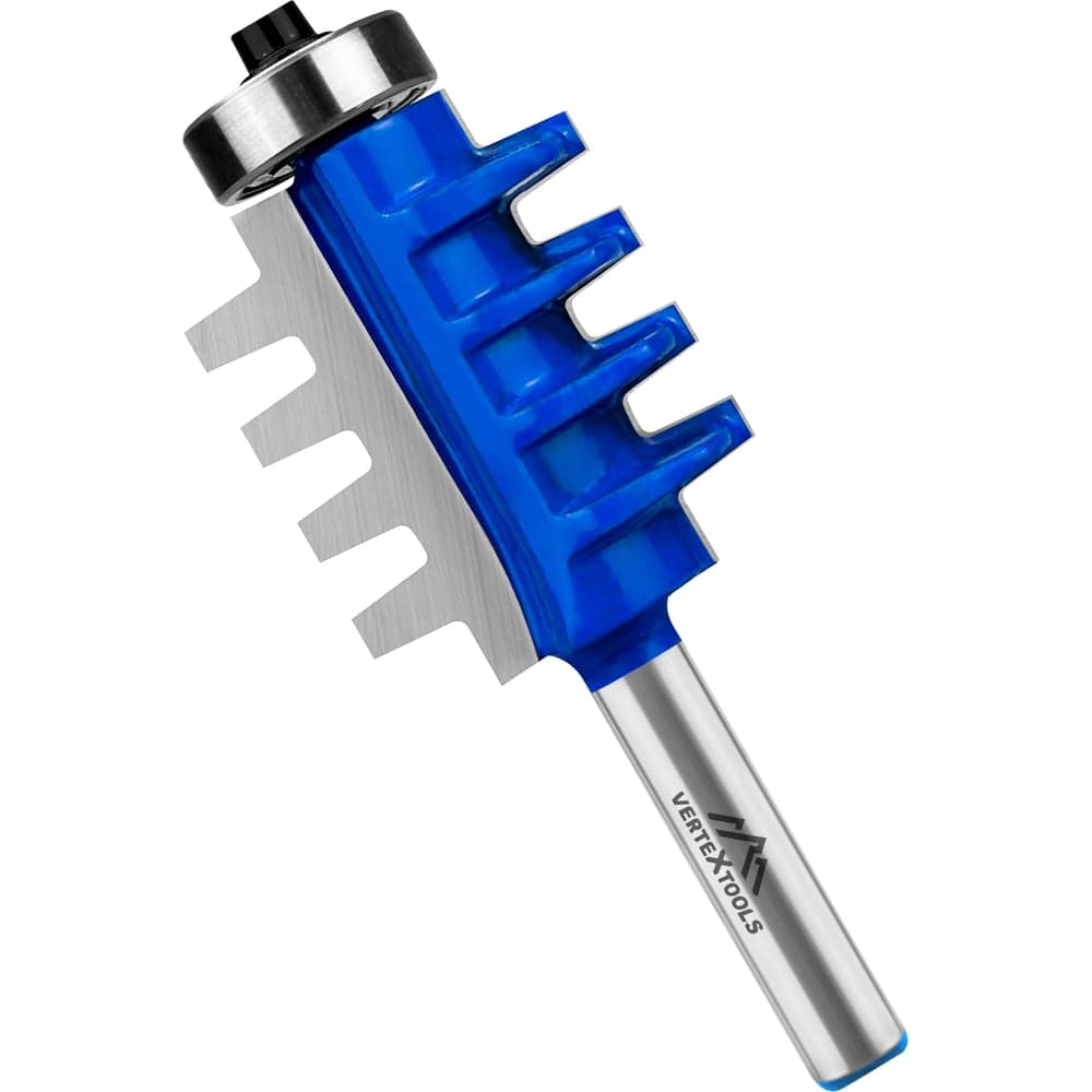 Фреза кромочная пазо-шиповая VERTEXTOOLS Ø33×40 мм, хвостовик 8 мм