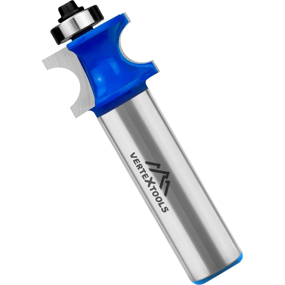 Фреза кромочная полукруглая VERTEXTOOLS Ø22.2×15.9 мм, хвостовик 12 мм