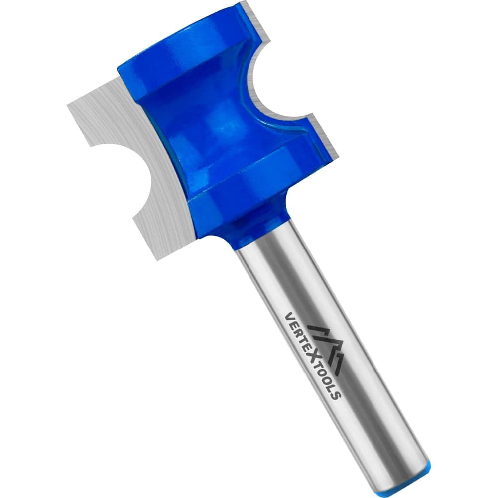 Фреза кромочная полукруглая VERTEXTOOLS Ø25.4×22 мм, хвостовик 8 мм