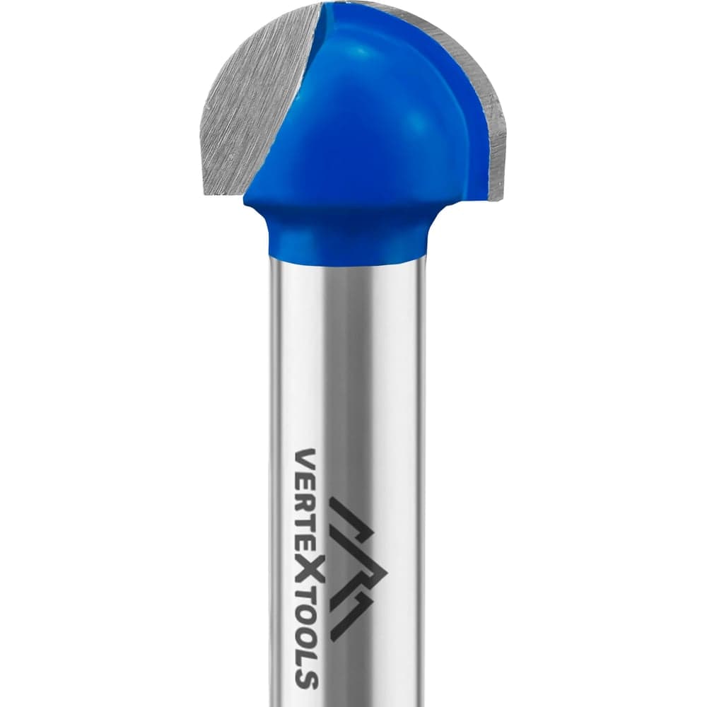 Фреза пазовая галтельная VERTEXTOOLS Ø16×10 мм, хвостовик 8 мм