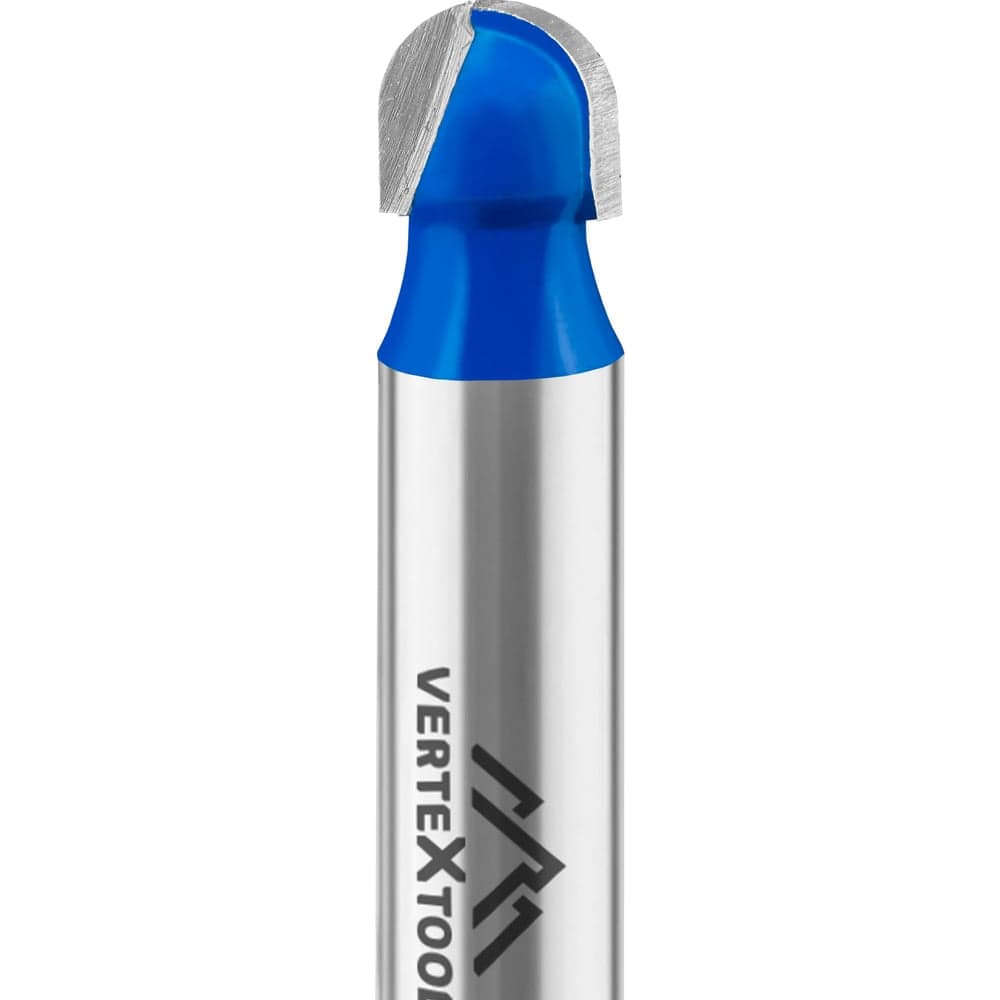 Фреза пазовая галтельная VERTEXTOOLS Ø8×6 мм, хвостовик 8 мм