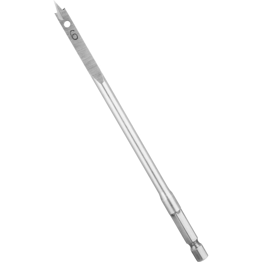 Сверло перовое VERTEXTOOLS Ø6×152 мм, шестигранный хвостовик