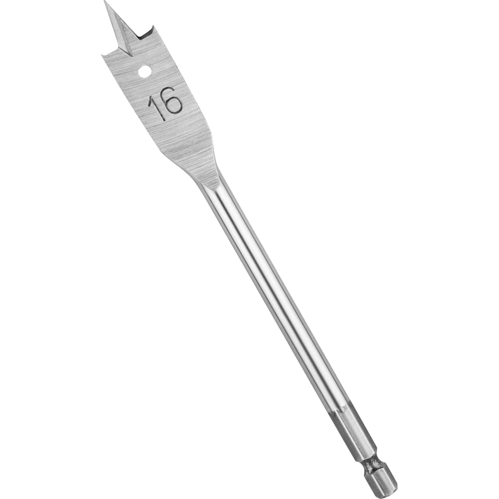 Сверло перовое VERTEXTOOLS Ø16×152 мм, шестигранный хвостовик