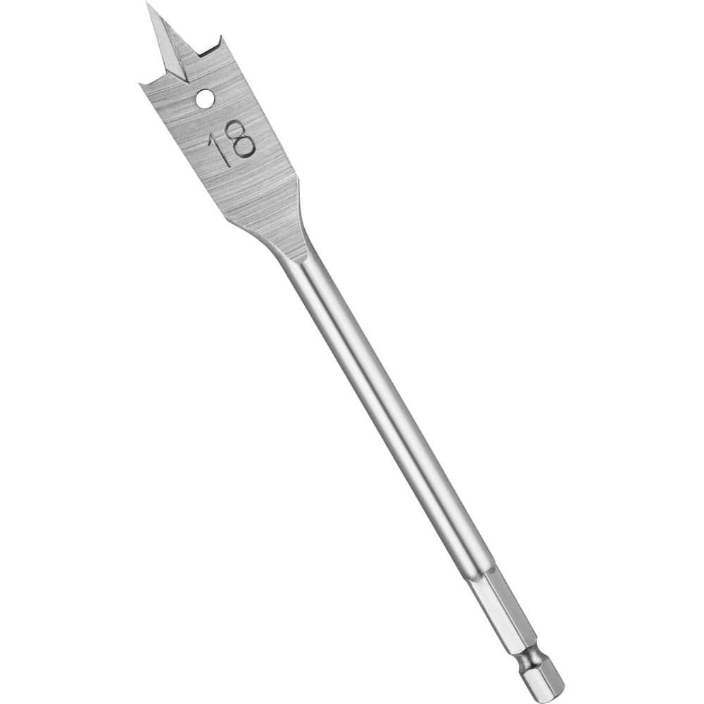 Сверло перовое VERTEXTOOLS Ø18×152 мм, шестигранный хвостовик