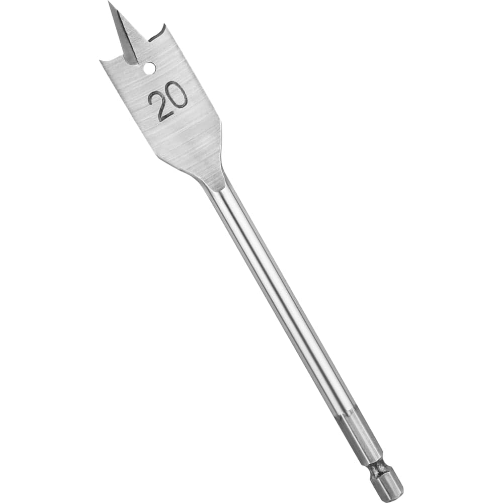 Сверло перовое VERTEXTOOLS Ø20×152 мм, шестигранный хвостовик