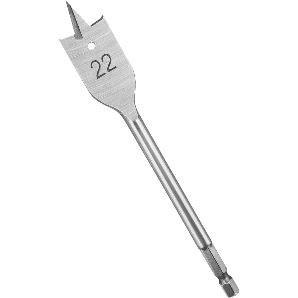 Сверло перовое VERTEXTOOLS Ø22×152 мм, шестигранный хвостовик