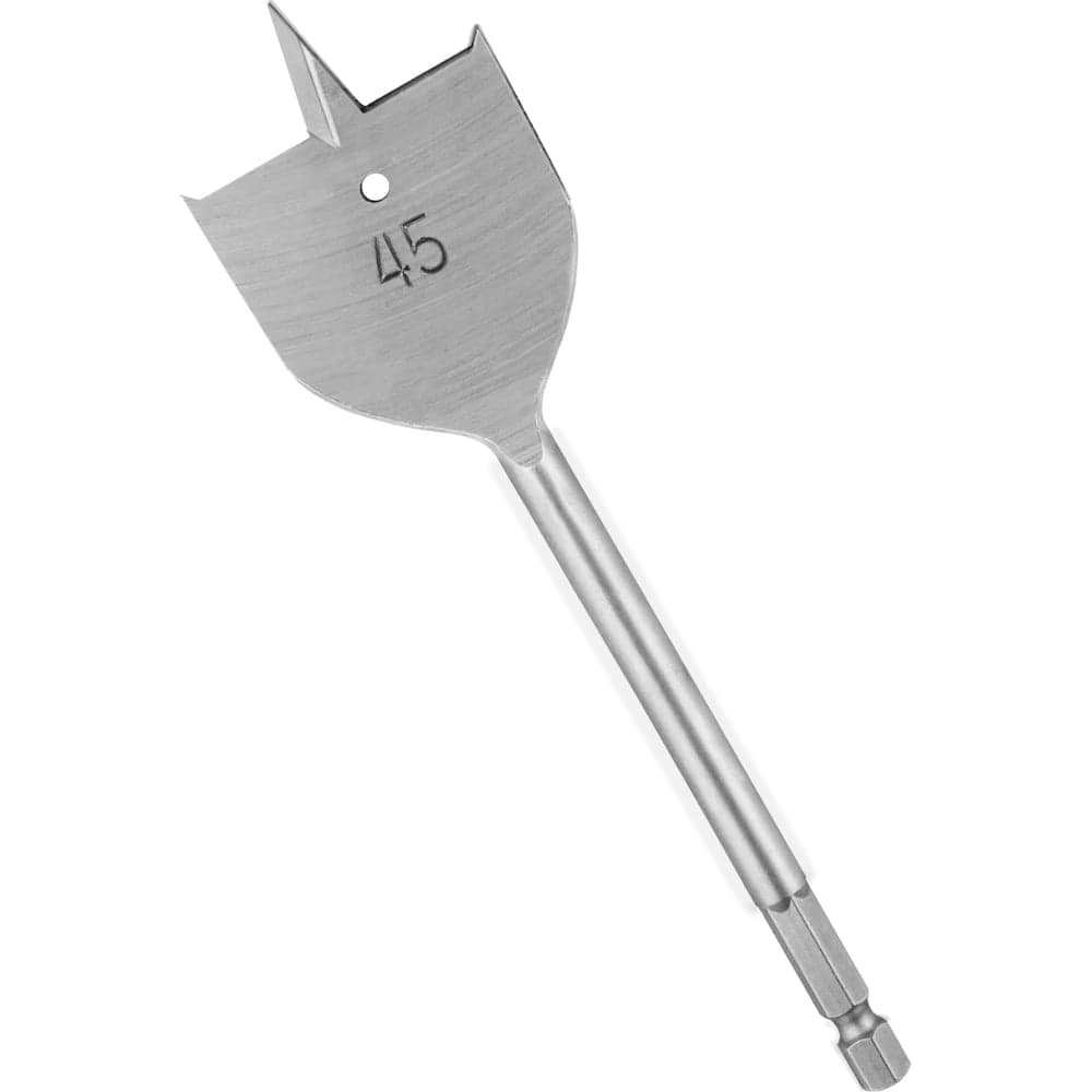 Сверло перовое VERTEXTOOLS Ø45×152 мм, шестигранный хвостовик