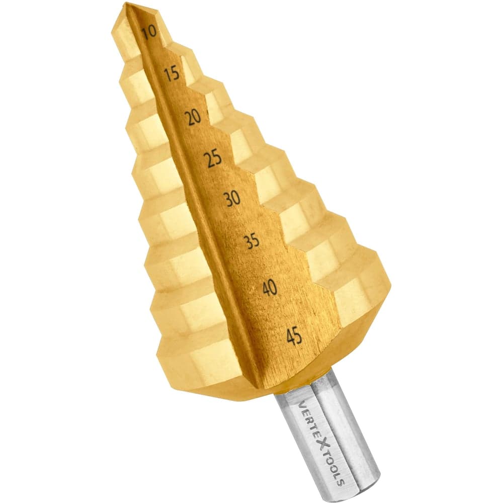 Сверло ступенчатое VERTEXTOOLS Ø10×45 мм