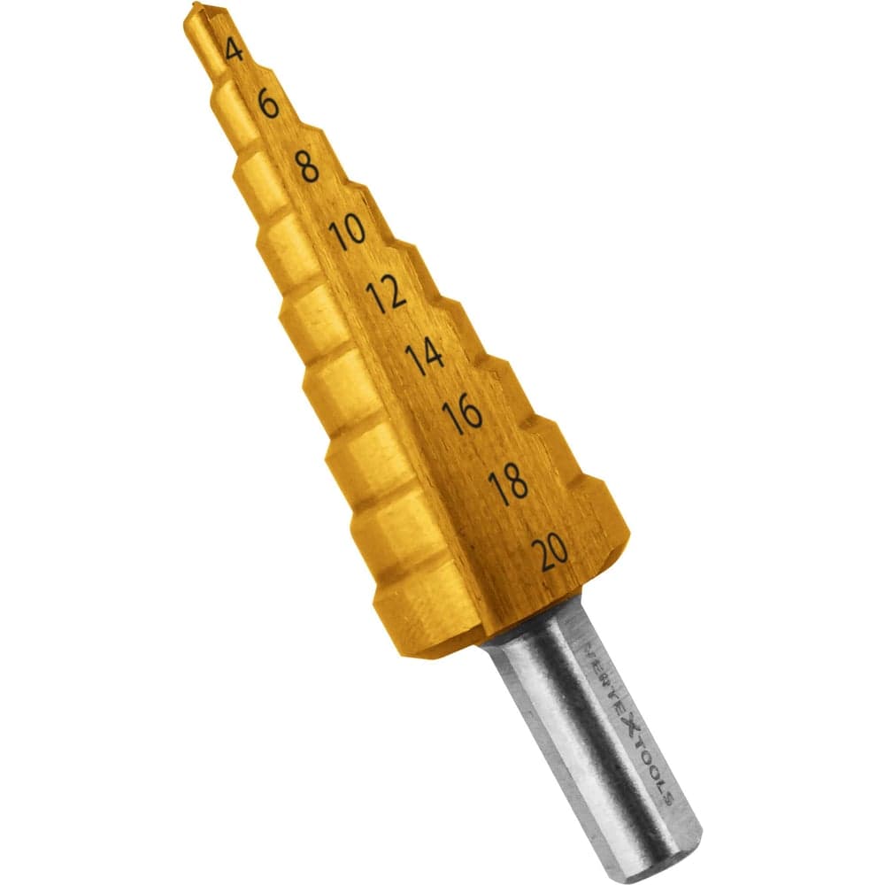 Сверло ступенчатое VERTEXTOOLS Ø4×20 мм