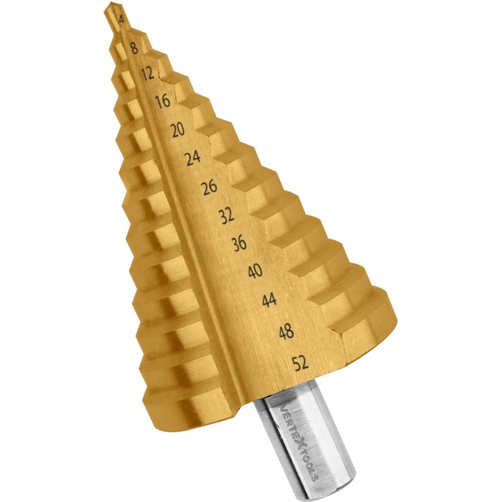 Сверло ступенчатое VERTEXTOOLS Ø4×52 мм