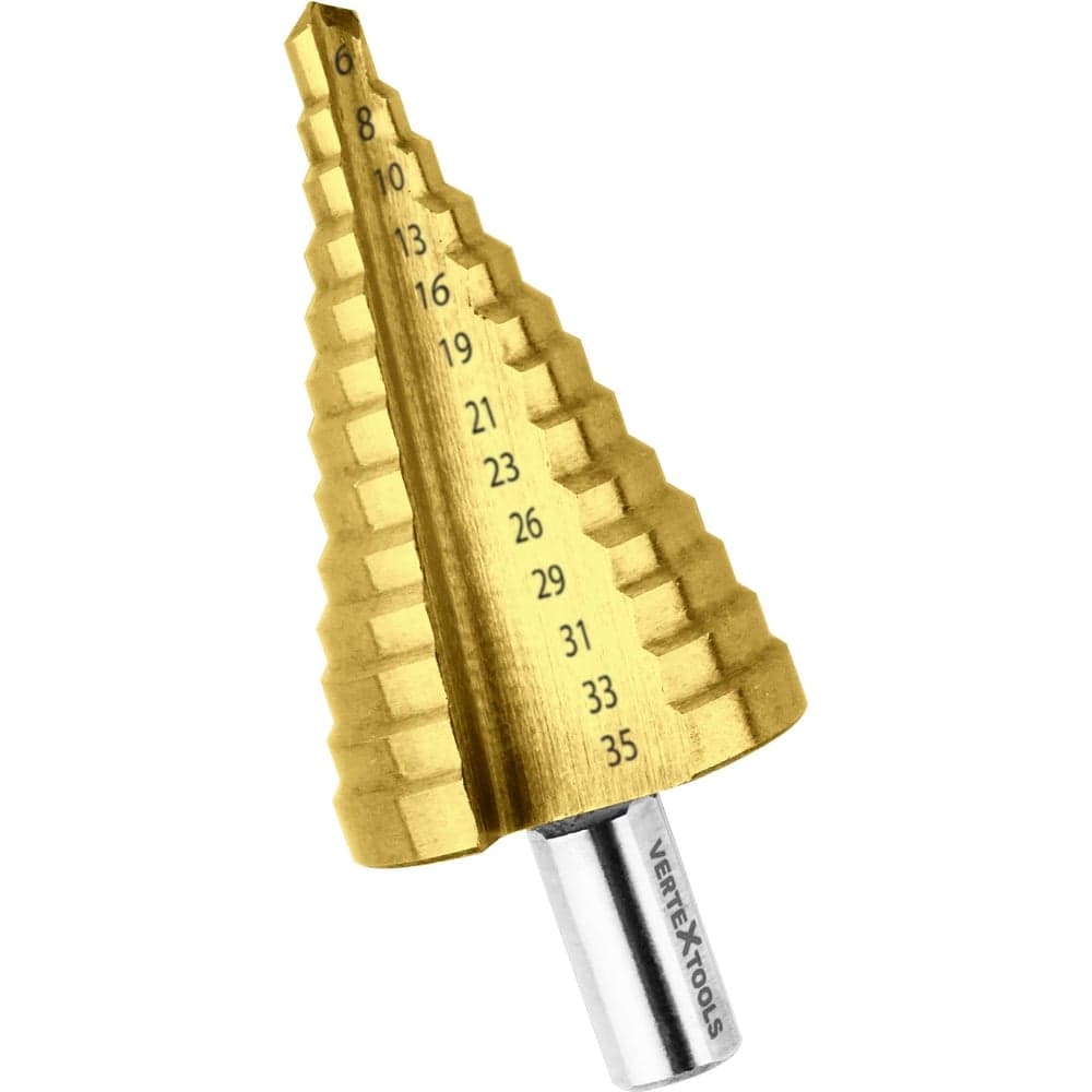 Сверло ступенчатое VERTEXTOOLS Ø6×35 мм