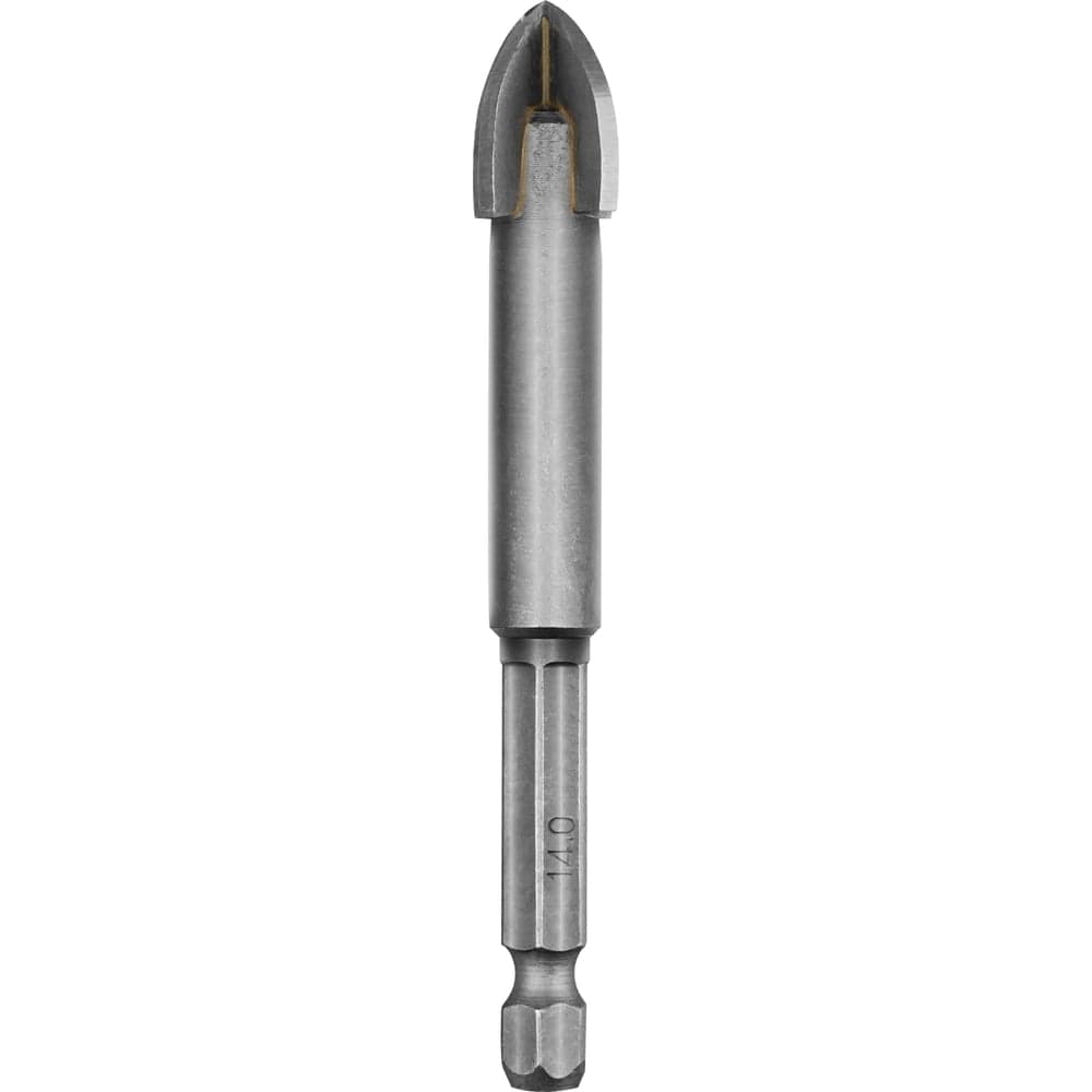 Сверло по стеклу и керамике VERTEXTOOLS четырёхгранное Ø14 мм