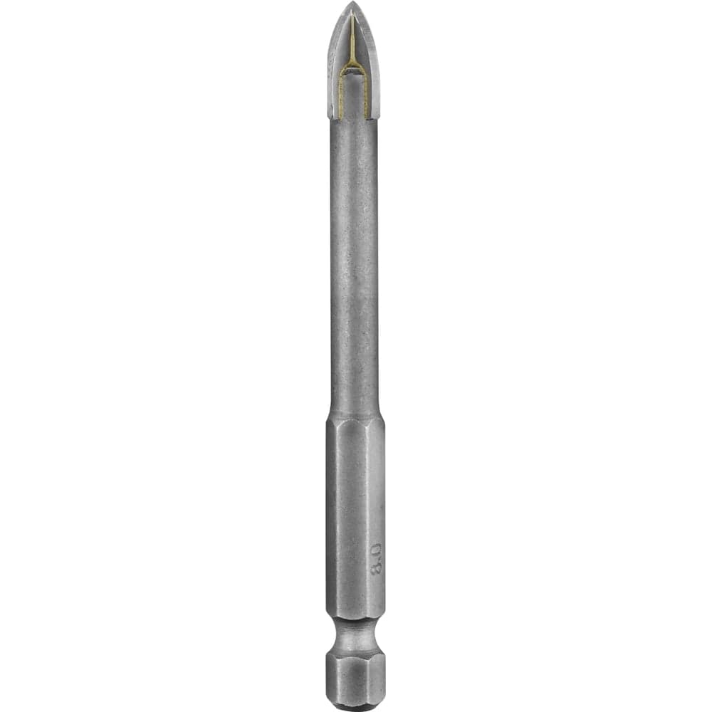 Сверло по стеклу и керамике VERTEXTOOLS четырёхгранное Ø8 мм