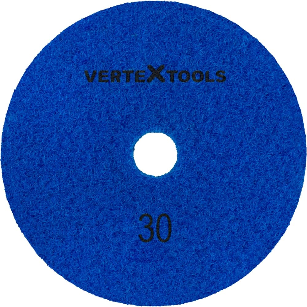 Черепашка VERTEXTOOLS для сухой полировки мрамора, зерно 30