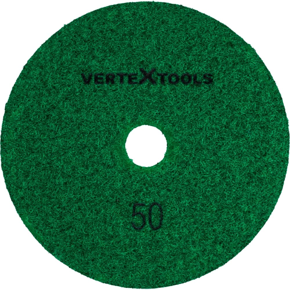 Черепашка VERTEXTOOLS для сухой полировки мрамора, зерно 50