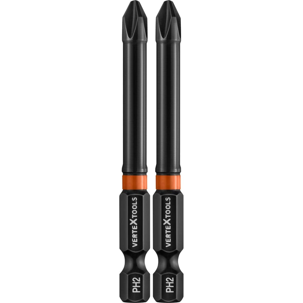 Бита ударная VERTEXTOOLS Impact PH2×70 мм, 2 шт