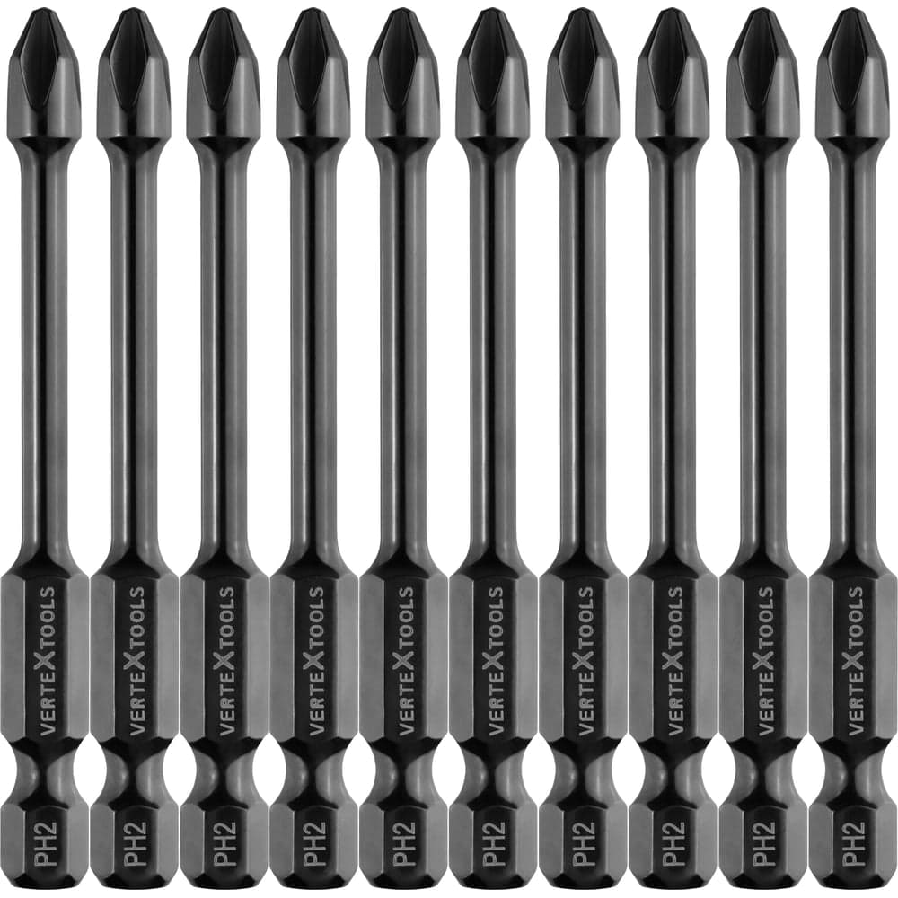Бита ударная VERTEXTOOLS Impact Torsion PH2×70 мм