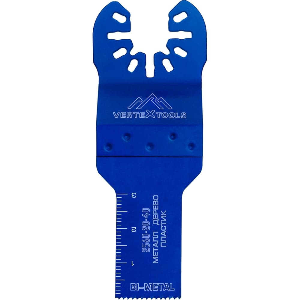 Насадка пильная VERTEXTOOLS прямая биметаллическая быстросъемная 20×40 мм